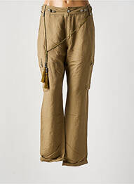 Pantalon cargo croială dreaptă mărime normală verde I.CODE (By IKKS) femeie