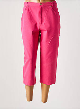 Pantalon trei sferturi roz LUCIA femeie