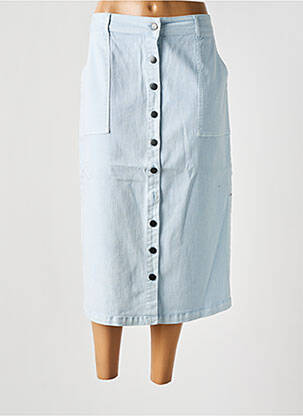 Fustă lungă albastru YERSE femeie