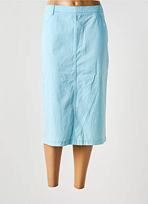 Fustă midi albastru LUCIA femeie