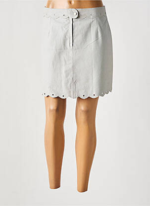 Fustă scurtă gri NOA NOA femeie