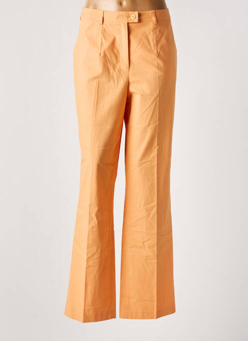 Pantalon drept portocaliu LUCIA femeie