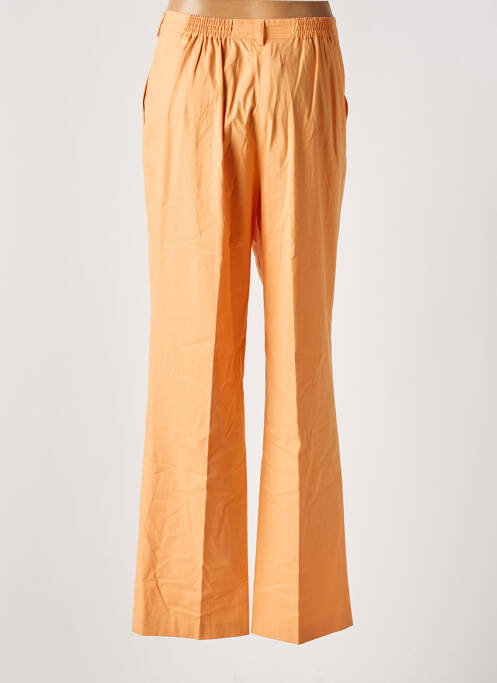 Pantalon drept portocaliu LUCIA femeie