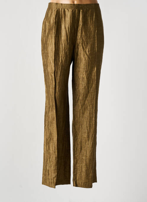 Pantalon drept verde VILLA BLEUE femeie