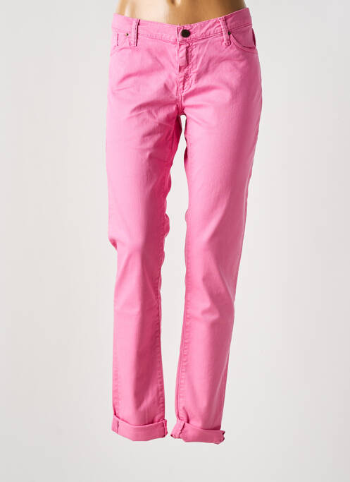 Pantalon slim roz NICE THINGS femeie