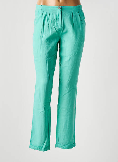 Pantalon chino verde YERSE femeie