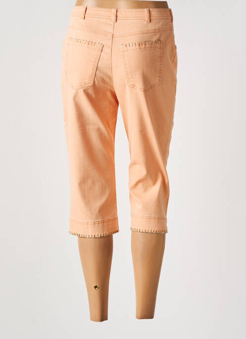 Pantalon trei sferturi portocaliu LUCIA femeie