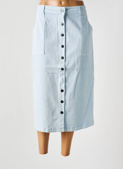 Fustă lungă albastru YERSE femeie