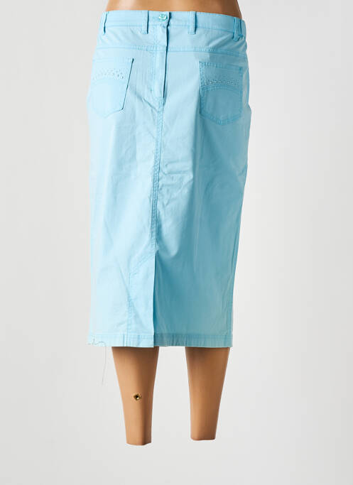 Fustă midi albastru LUCIA femeie