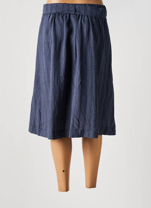 Fustă midi albastru SAINT TROPEZ femeie