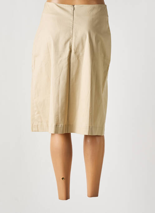 Fustă midi bej GAËLLE BARRE femeie