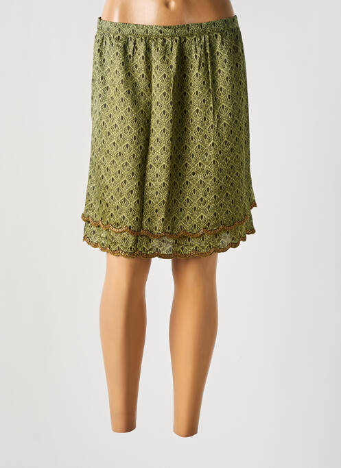 Fustă midi verde NICE THINGS femeie