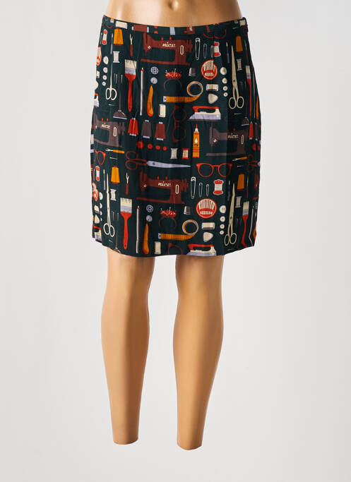 Fustă scurtă negru NICE THINGS femeie