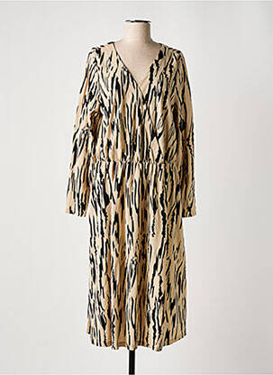 Rochie midi bej SAINT TROPEZ femeie