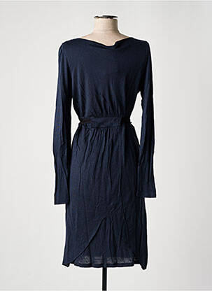 Rochie midi mâneci lungi mâneci lungi albastru NOA NOA femeie
