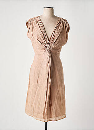 Rochie midi bej deschis NOA NOA femeie