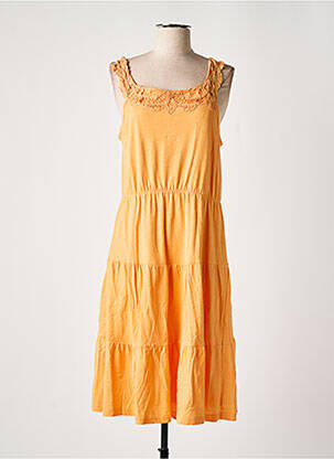 Rochie midi portocaliu NOA NOA femeie