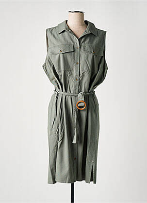 Rochie midi verde YERSE femeie