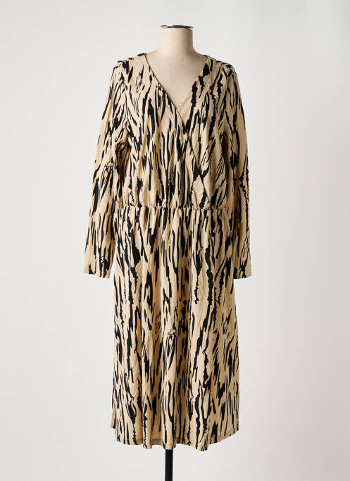 Rochie midi bej SAINT TROPEZ femeie