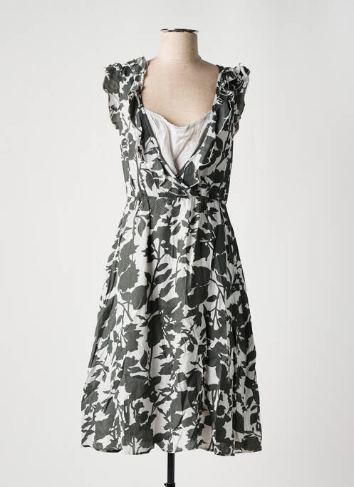 Rochie midi gri NOA NOA femeie