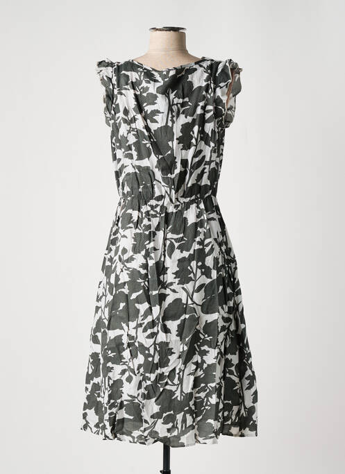 Rochie midi gri NOA NOA femeie