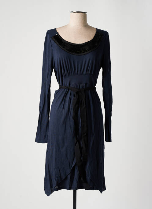 Rochie midi albastru NOA NOA femeie