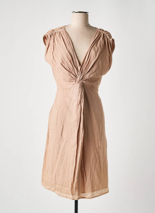 Rochie midi bej deschis NOA NOA femeie