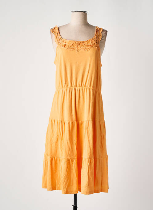 Rochie midi portocaliu NOA NOA femeie