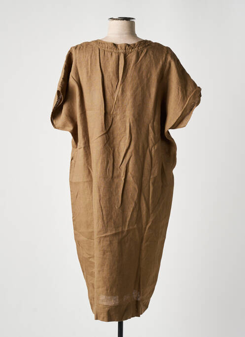 Rochie midi maro BY BAR femeie