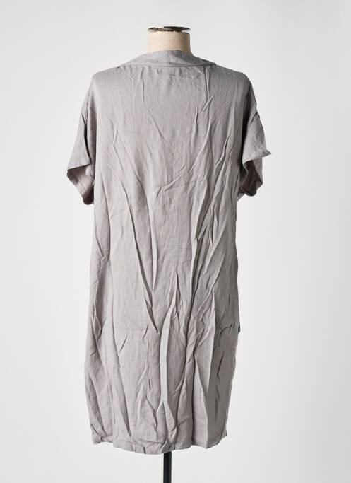 Rochie scurtă gri MARIONA GEN femeie