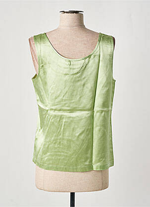 Top croială fluidă fără mâneci verde NICE THINGS femeie