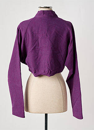 Jachete casual finisaj interior dublat violet NOA NOA femeie