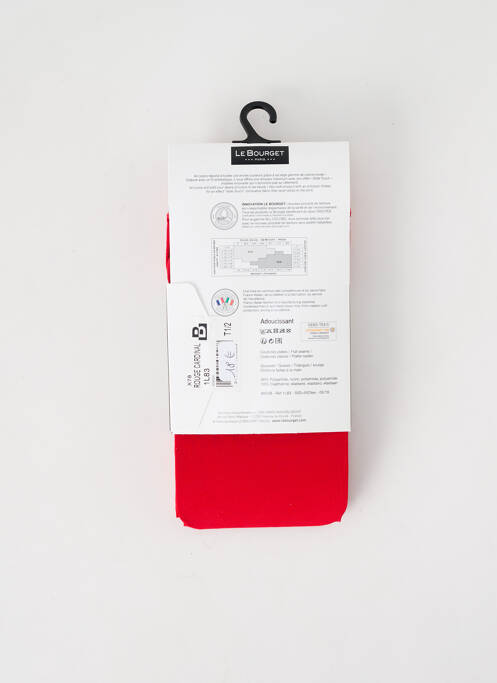 Colanți roșu deschis LE BOURGET femeie