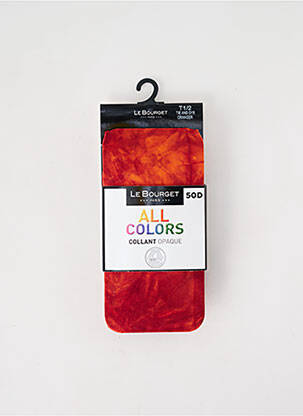 Colanți portocaliu LE BOURGET femeie