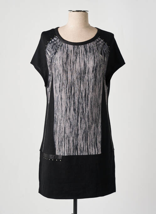 Rochie midi negru KALISSON femeie