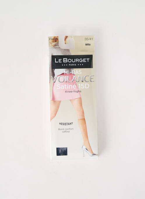 Șosete albastru LE BOURGET femeie