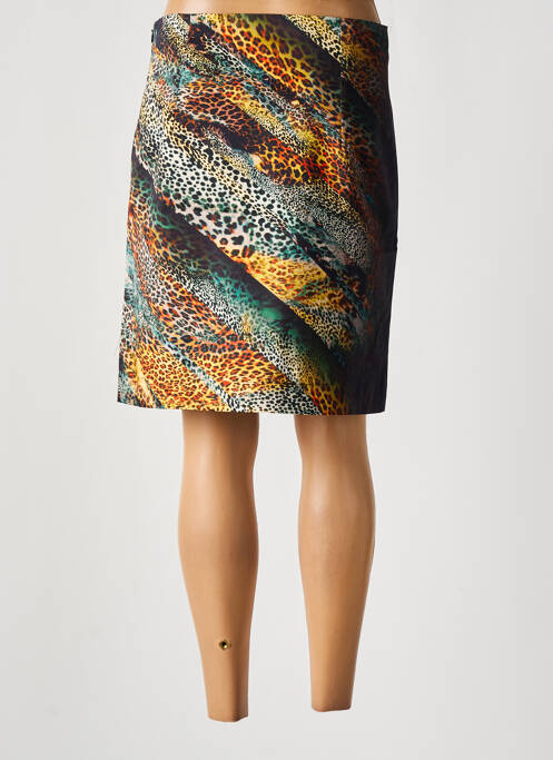 Fustă midi negru LO! LES FILLES femeie