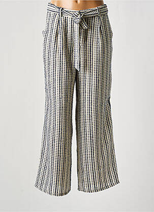 Pantalon larg albastru THE KORNER femeie