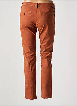 Pantalon chino talie joasă talie joasă portocalie REIKO femeie