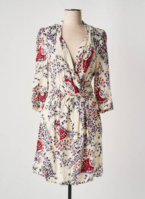 Rochie scurtă bej SEE U SOON femeie