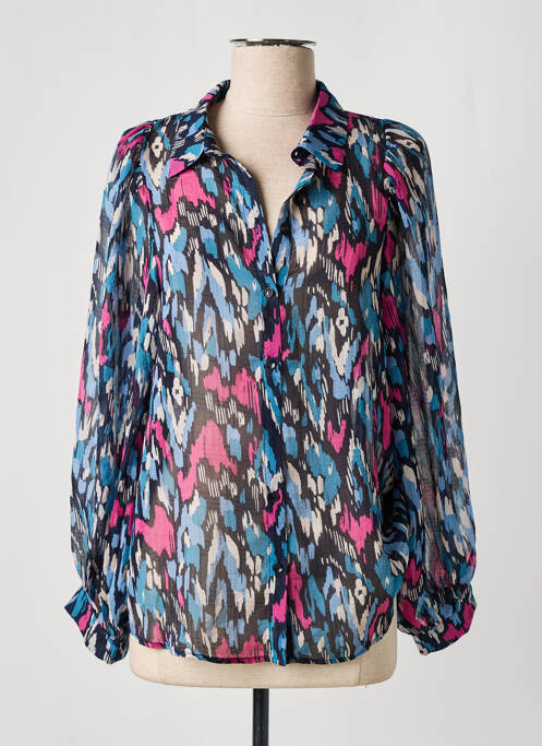 Top albastru GRACE & MILA femeie