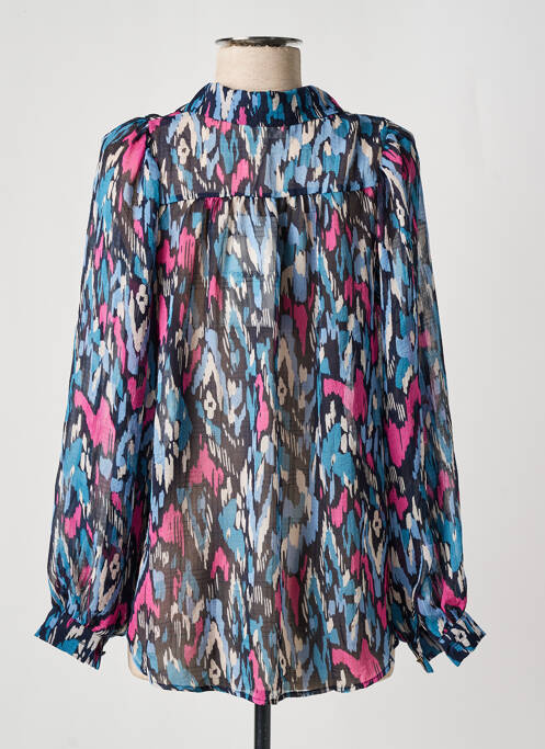 Top albastru GRACE & MILA femeie