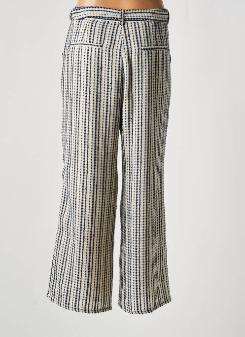 Pantalon larg albastru THE KORNER femeie