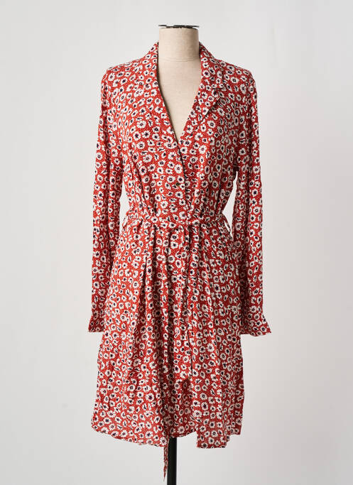 Rochie midi maro VERO MODA femeie