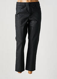 Pantalon drept elasticitate talie înaltă negru ICHI femeie
