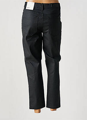 Pantalon drept elasticitate talie înaltă negru ICHI femeie