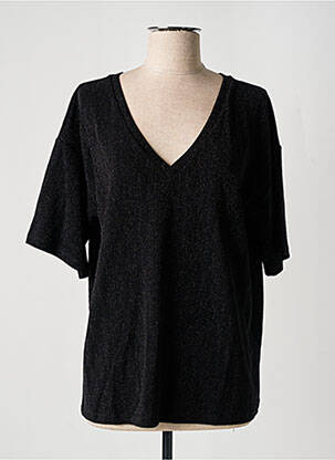 Top negru ICHI femeie