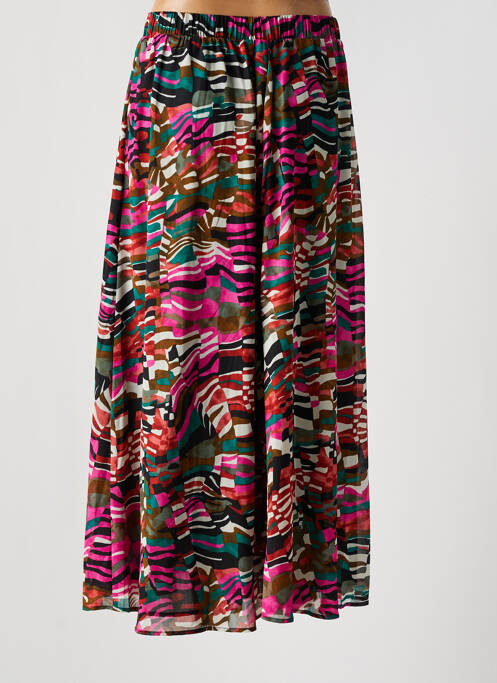 Fustă lungă roz VERO MODA femeie