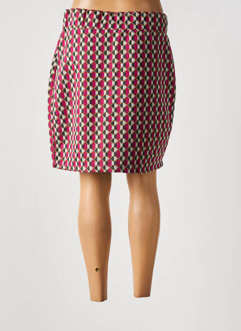 Fustă scurtă roz B.YOUNG femeie