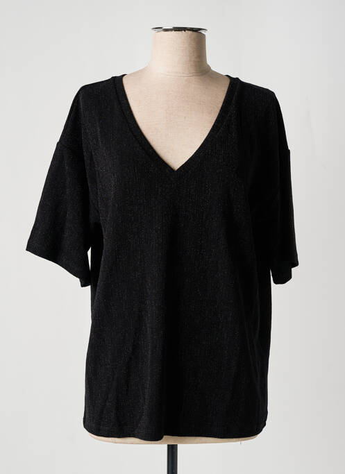 Top negru ICHI femeie